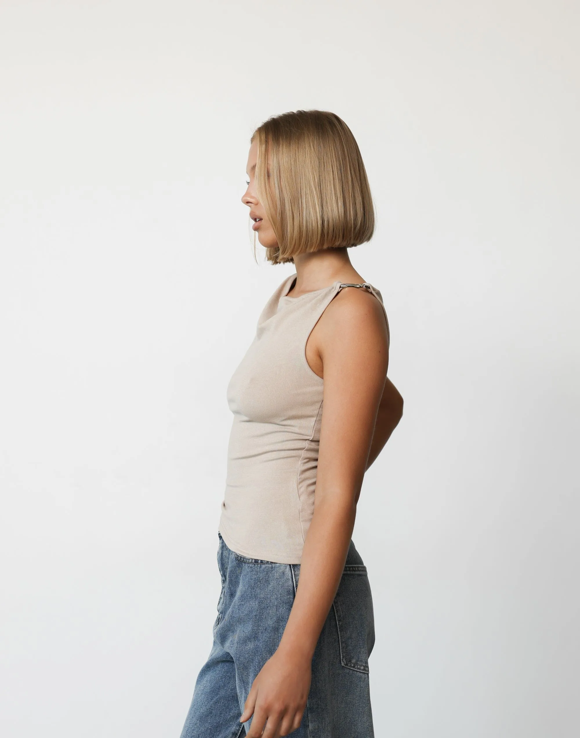 Yvonne Top (Beige) sold by Charcoal Clothing product image thumbnail 2