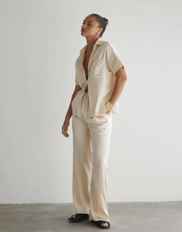 Martha Pants (Butter) sold by Charcoal Clothing