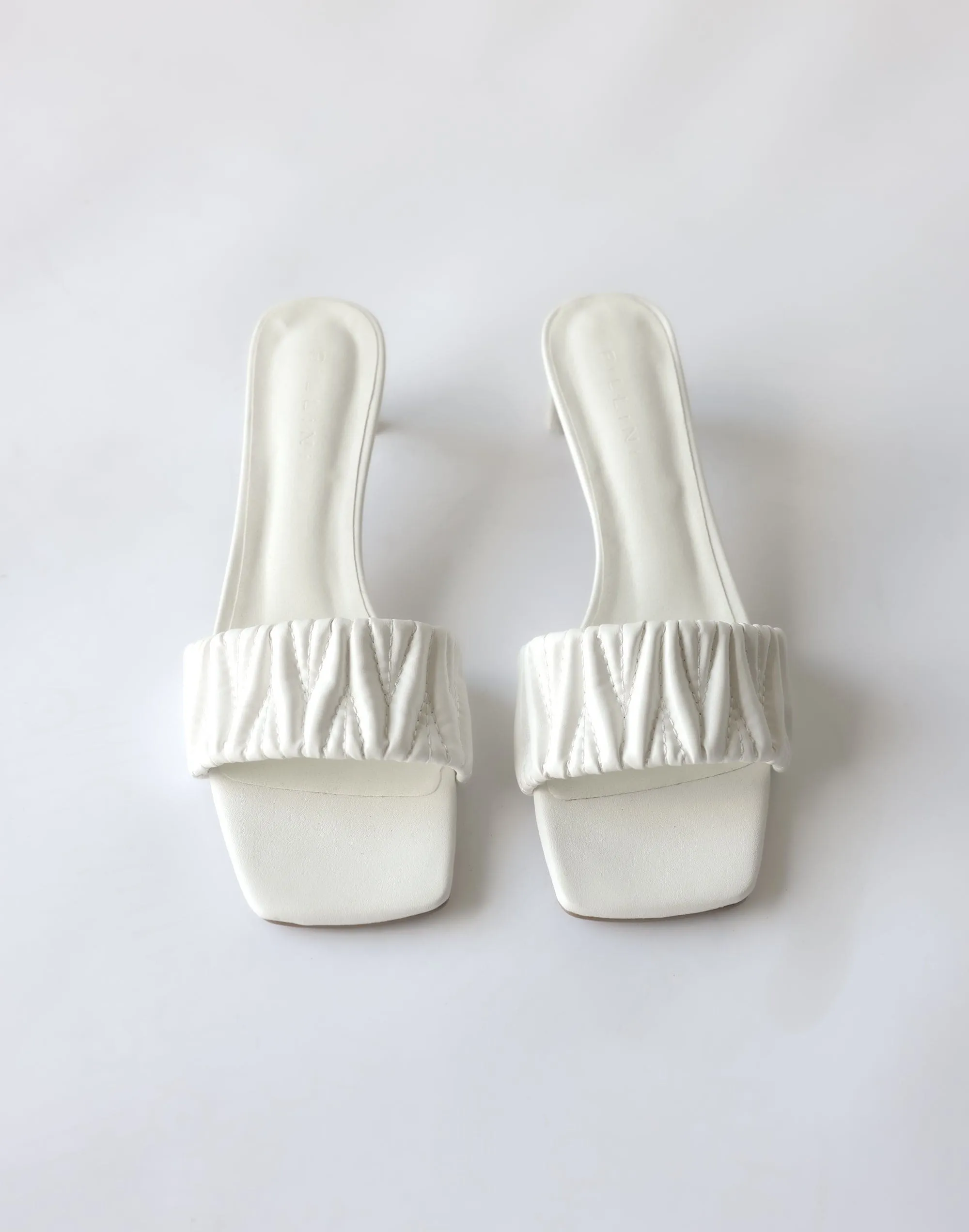 Yolene Heels (White) - By Billini sold by Charcoal Clothing product image thumbnail 2