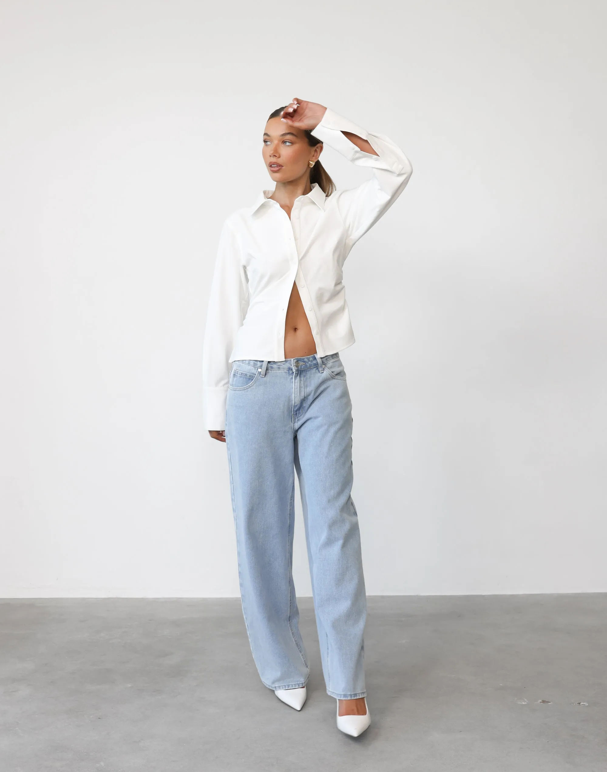 Elvie Top (White) sold by Charcoal Clothing product image thumbnail 2