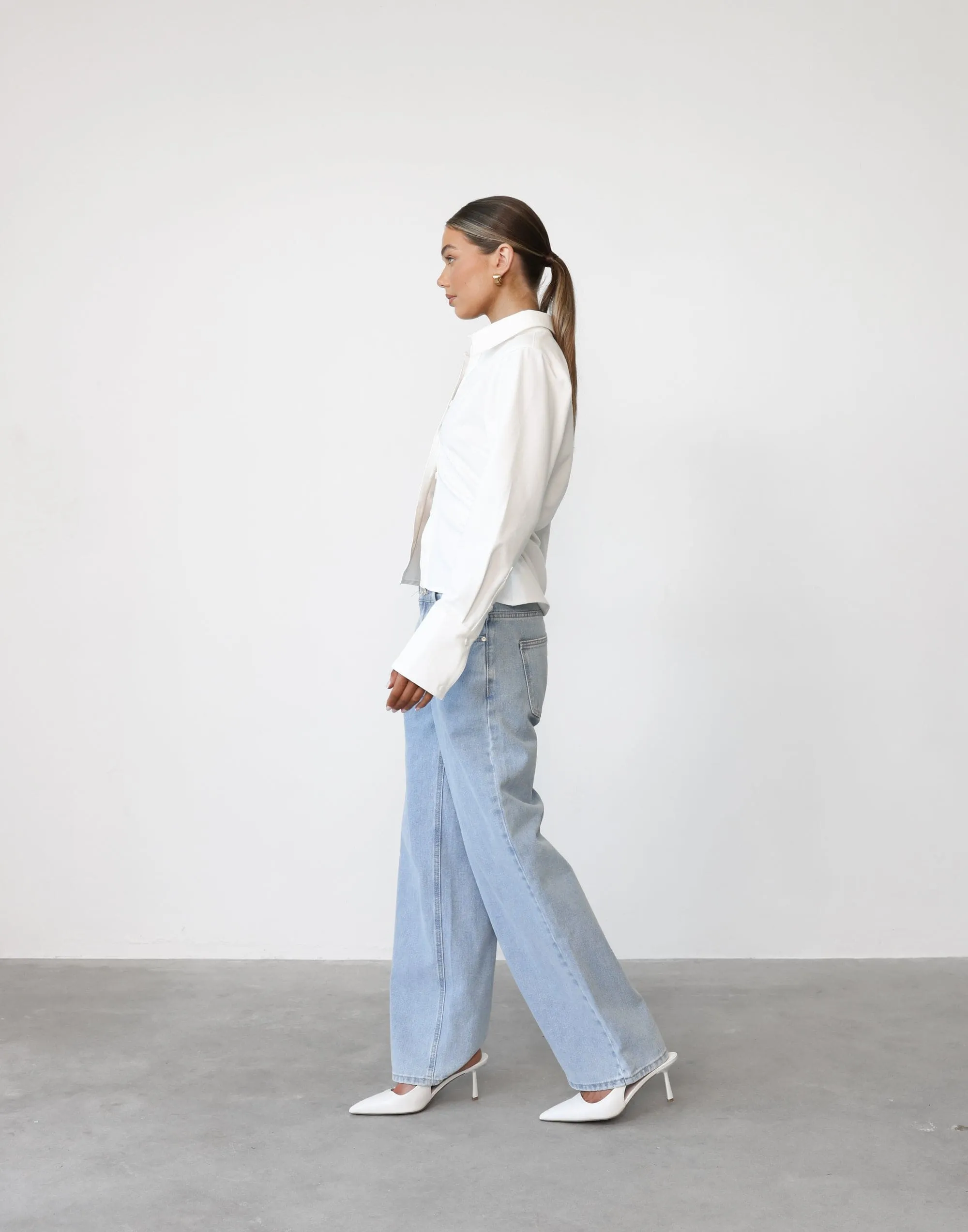 Elvie Top (White) sold by Charcoal Clothing product image thumbnail 3