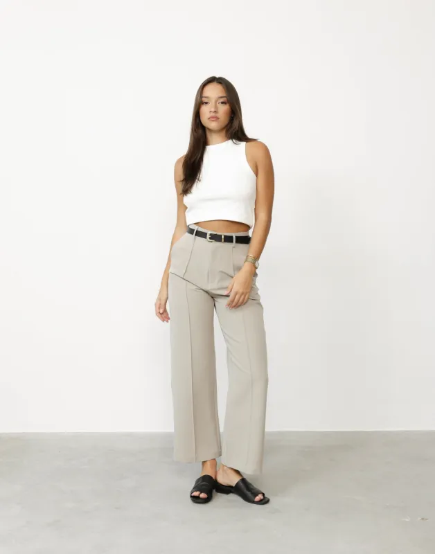 Colden Pants (Ash) - Petite sold by Charcoal Clothing