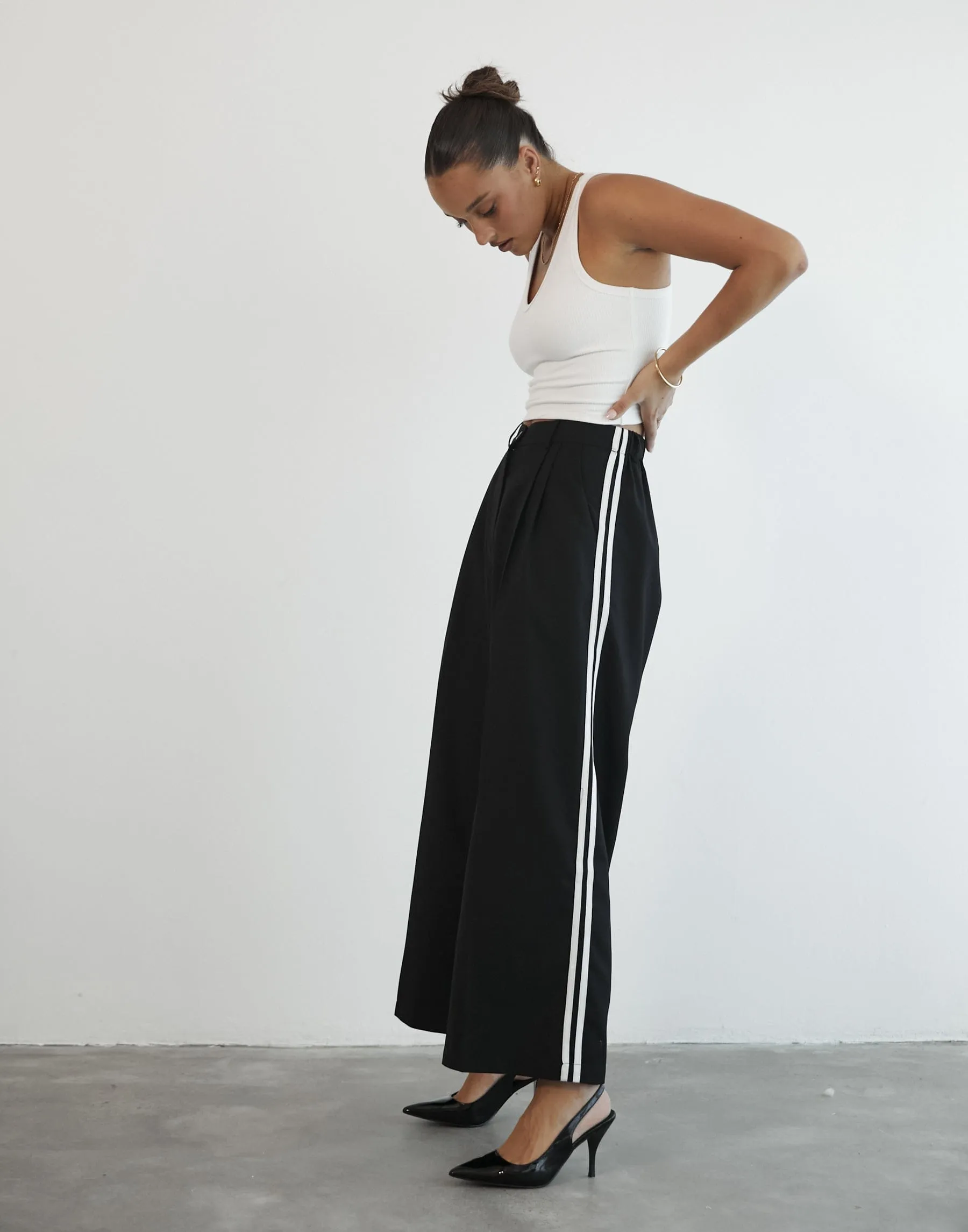 Off Duty Pants (Onyx) - By Lioness sold by Charcoal Clothing