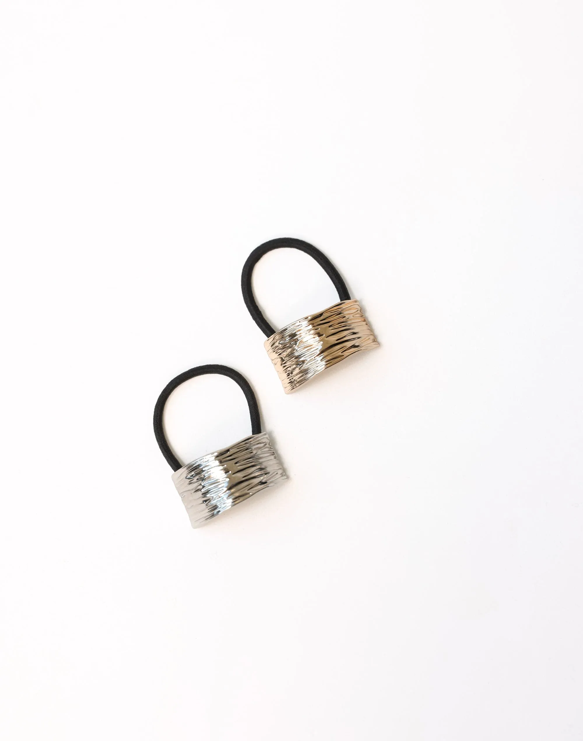 Tasha Hair Tie (Silver) sold by Charcoal Clothing product image thumbnail 2