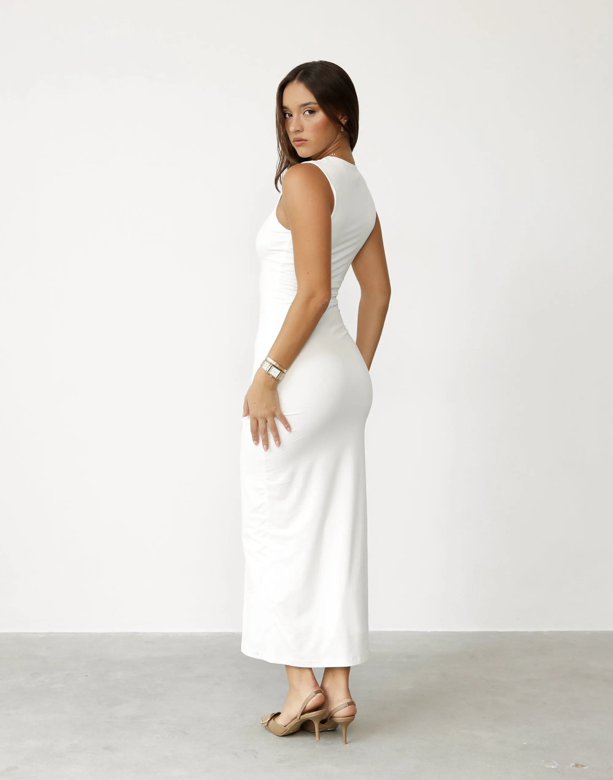 Fable Maxi Dress (White) sold by Charcoal Clothing product image thumbnail 5