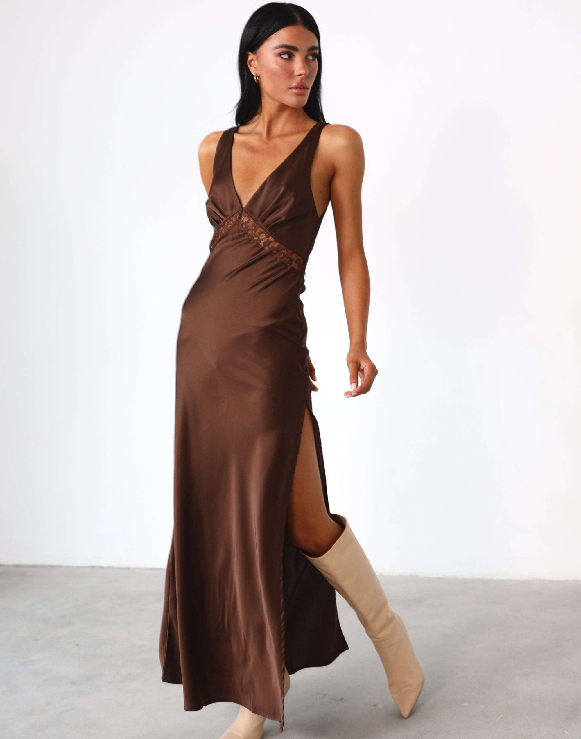 Dakota Maxi (Chocolate) - By Lioness sold by Charcoal Clothing product image thumbnail 4