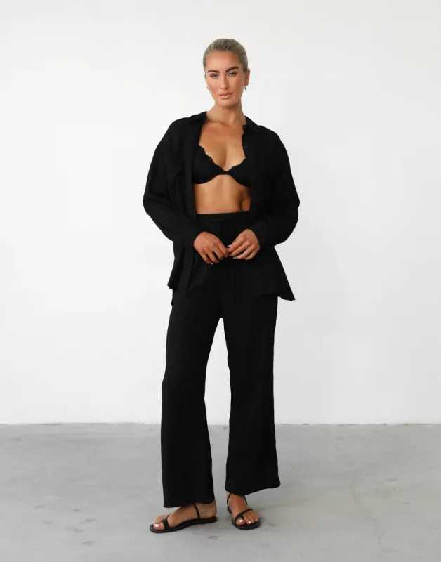 Ria Pants (Black) sold by Charcoal Clothing