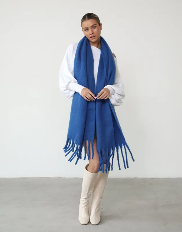 Zara Scarf (Cobalt) sold by Charcoal Clothing