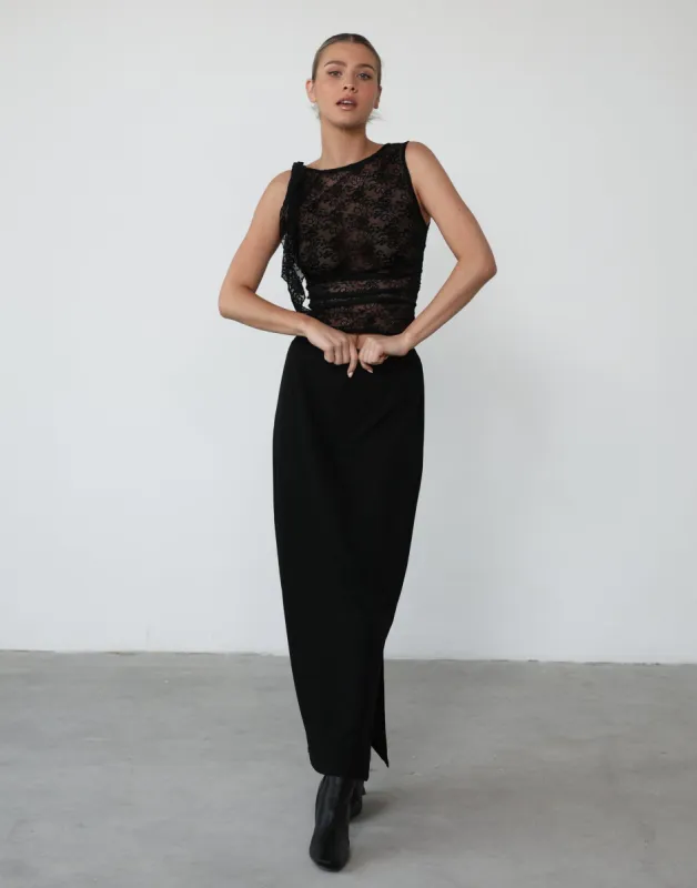 Rendezvous Top (Onyx) - By Lioness sold by Charcoal Clothing