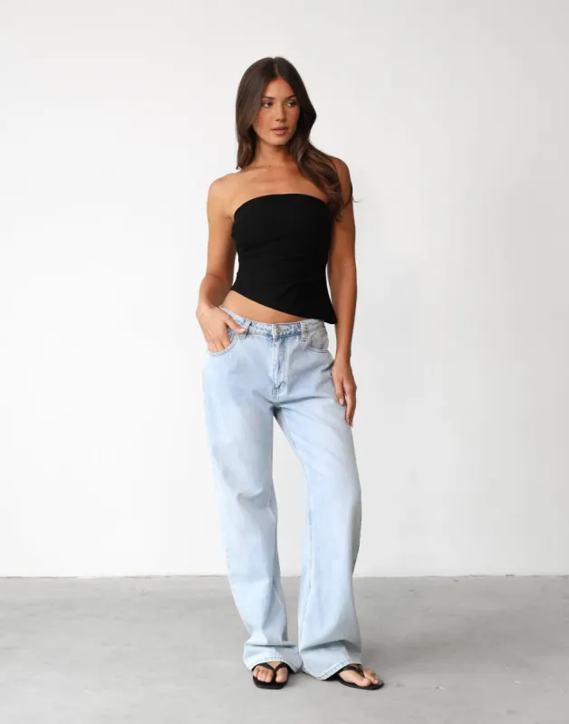 Kaylie Top (Black) sold by Charcoal Clothing