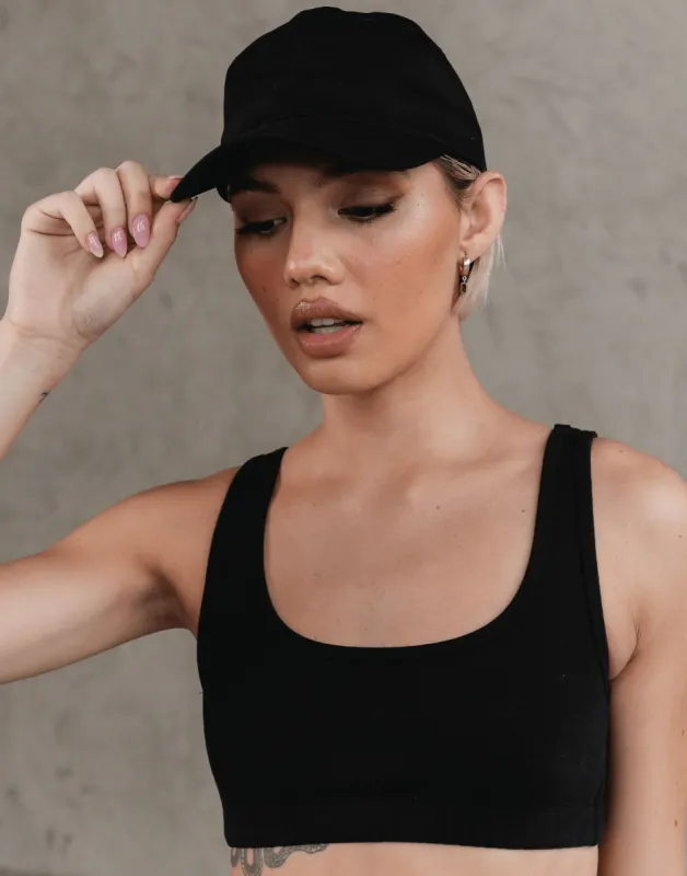 Off Duty Cap (Black) sold by Charcoal Clothing
