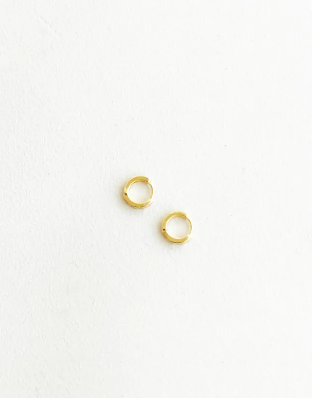 Nellie Earrings (Gold) sold by Charcoal Clothing