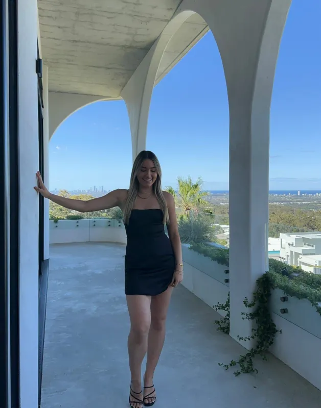Getaway Mini Dress (Black) sold by Charcoal Clothing