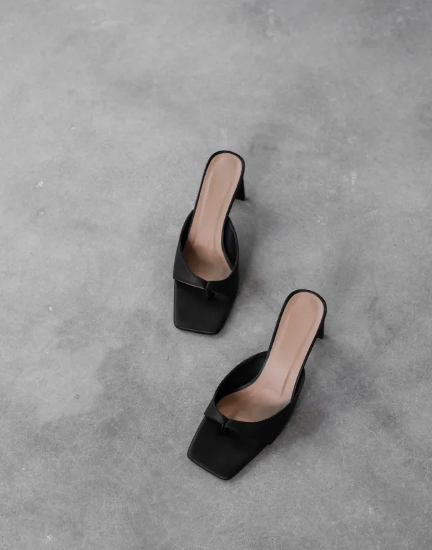 Kolton Heels (Black) - By Billini sold by Charcoal Clothing