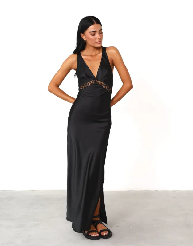 Dakota Maxi (Onyx) - By Lioness sold by Charcoal Clothing