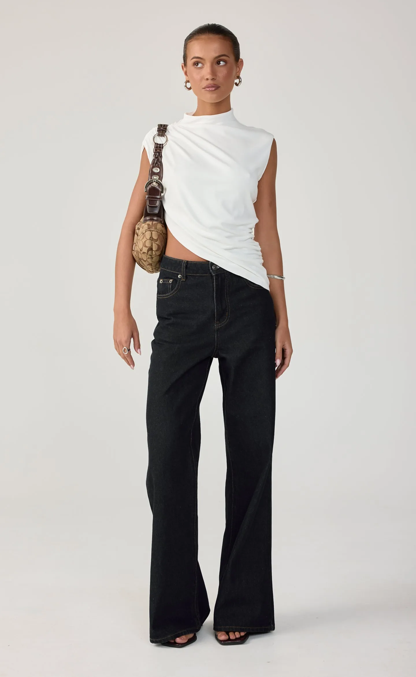 Lennox Top (White) sold by Charcoal Clothing product image thumbnail 5