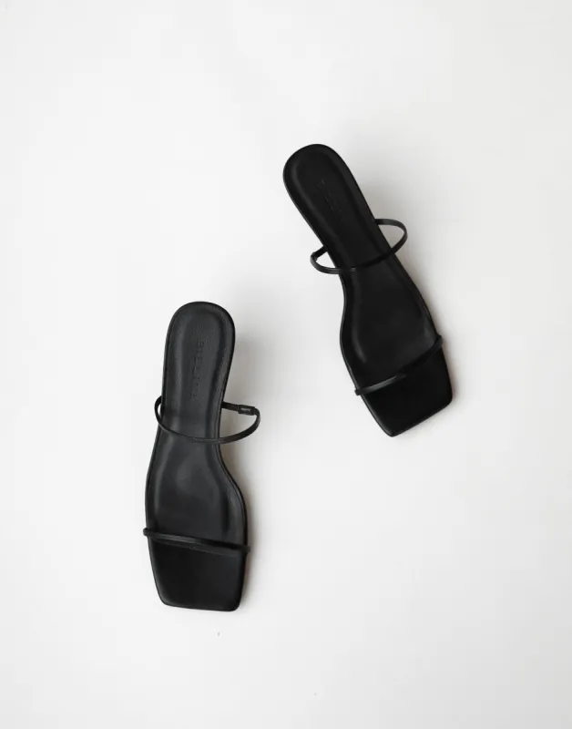 Mavise Heels (Black) - By Billini sold by Charcoal Clothing