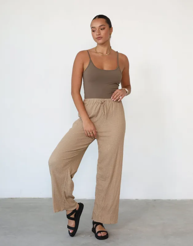 Malti Pants (Tan) sold by Charcoal Clothing