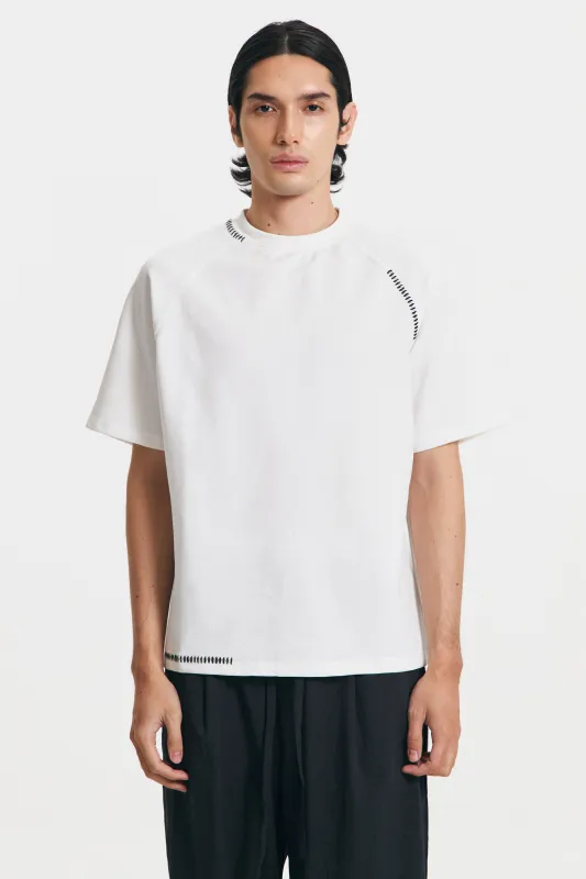 HAWTHORN T-SHIRT WHITE sold by Callie Cotton