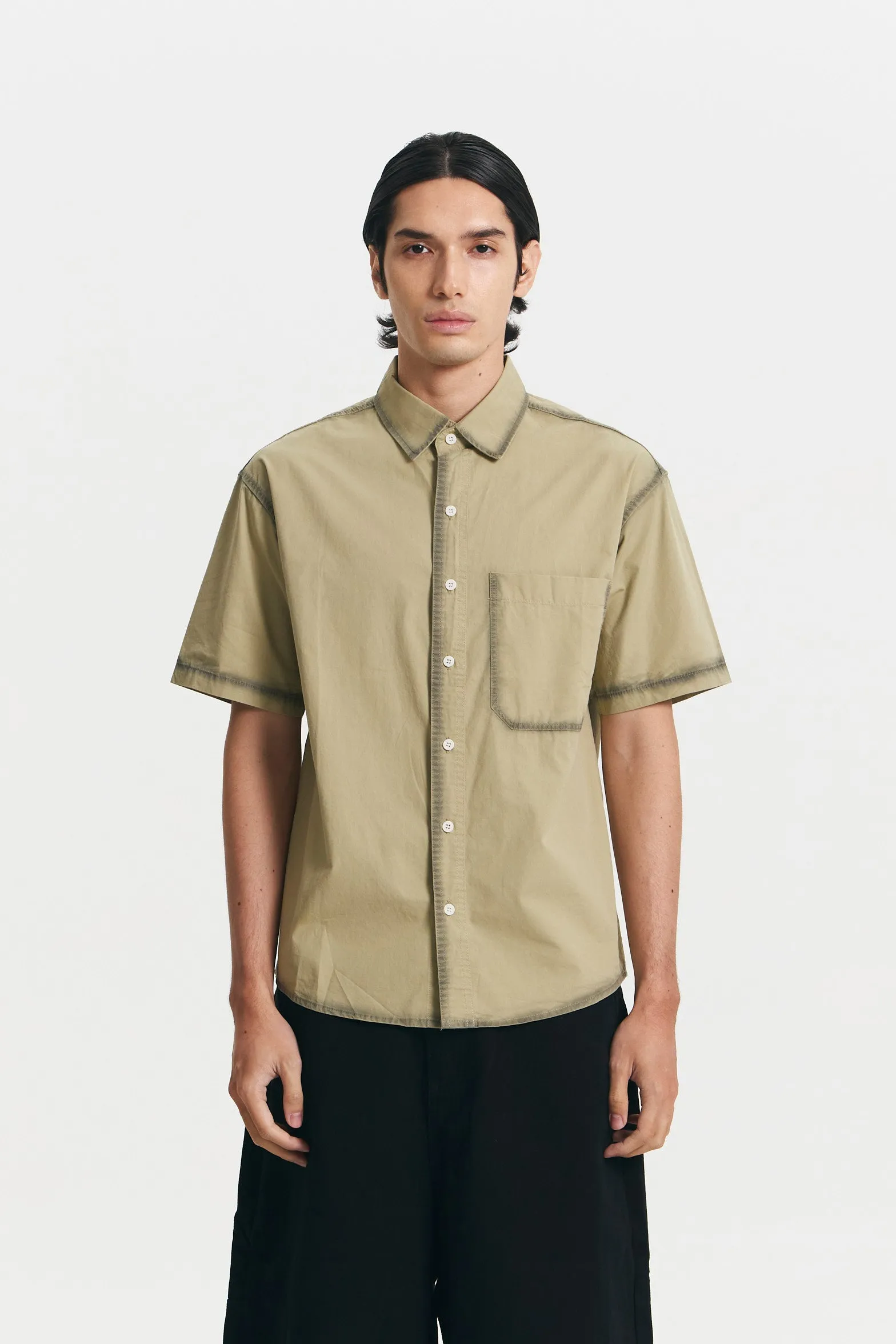 LOUVRE TOP GREEN sold by Callie Cotton