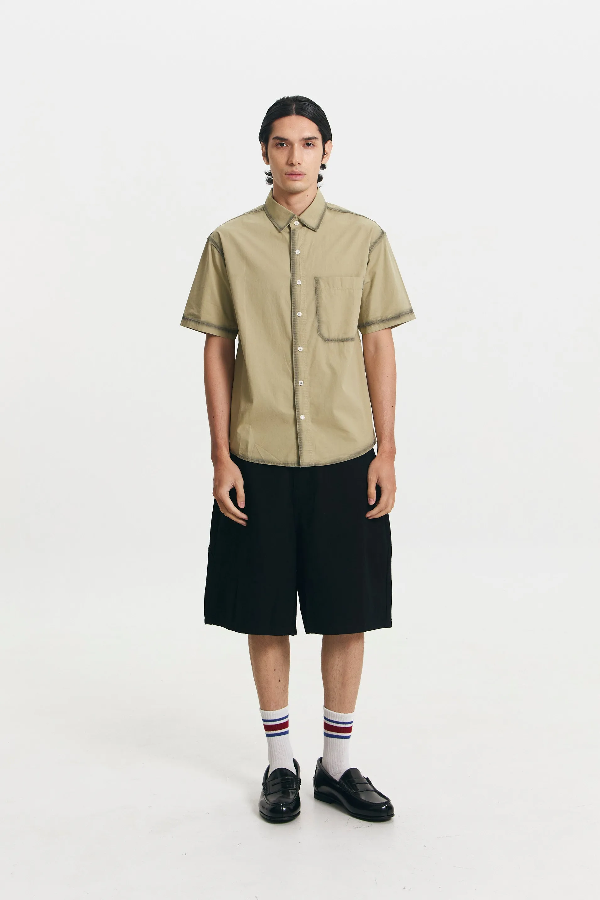 LOUVRE TOP GREEN sold by Callie Cotton product image thumbnail 2