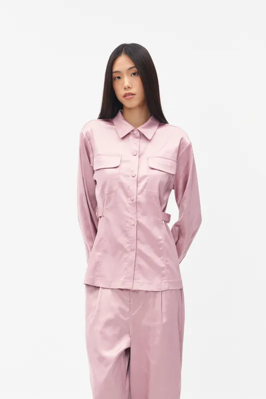 PHOEBE SHIRT PINK sold by Callie Cotton