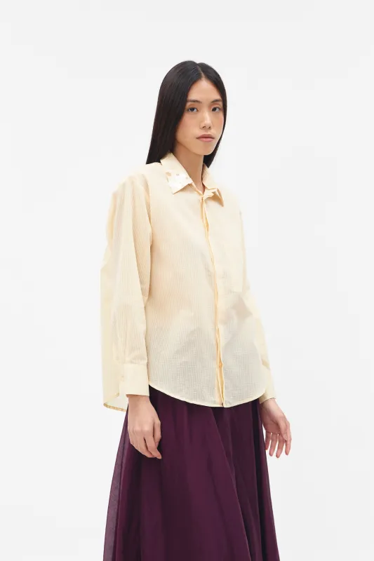 DARCY SHIRT YELLOW sold by Callie Cotton