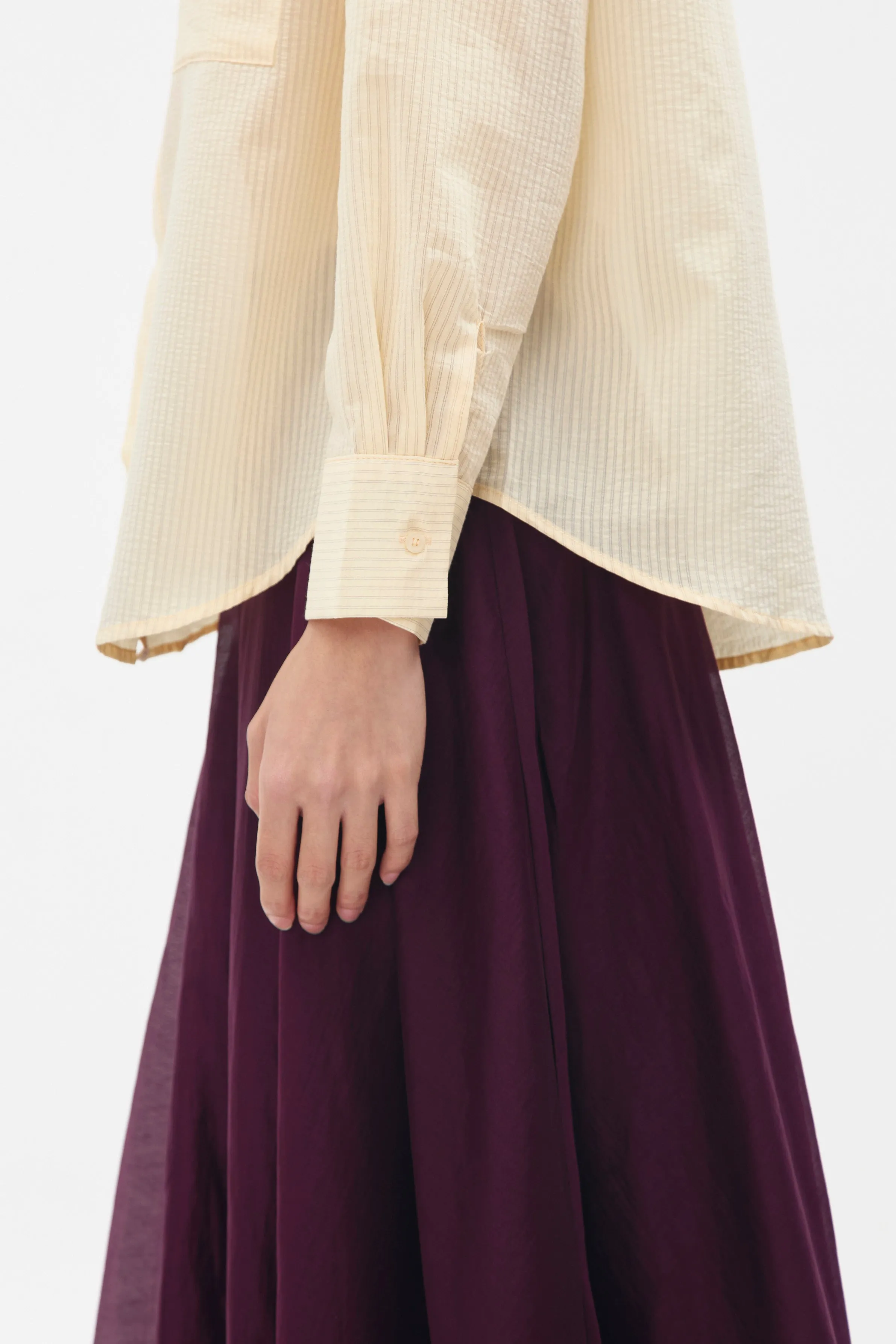 DARCY SHIRT YELLOW sold by Callie Cotton product image thumbnail 5