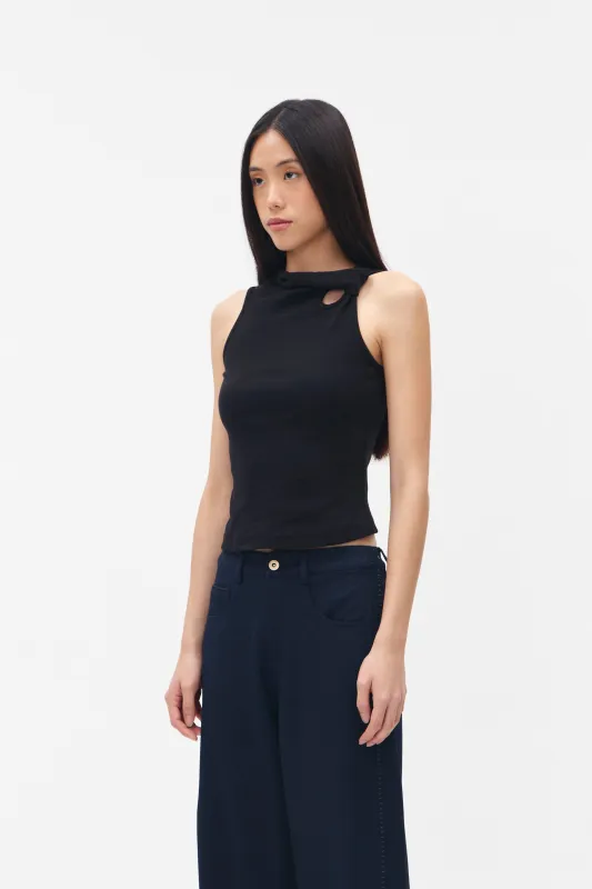 ARIENE TANKTOP BLACK sold by Callie Cotton