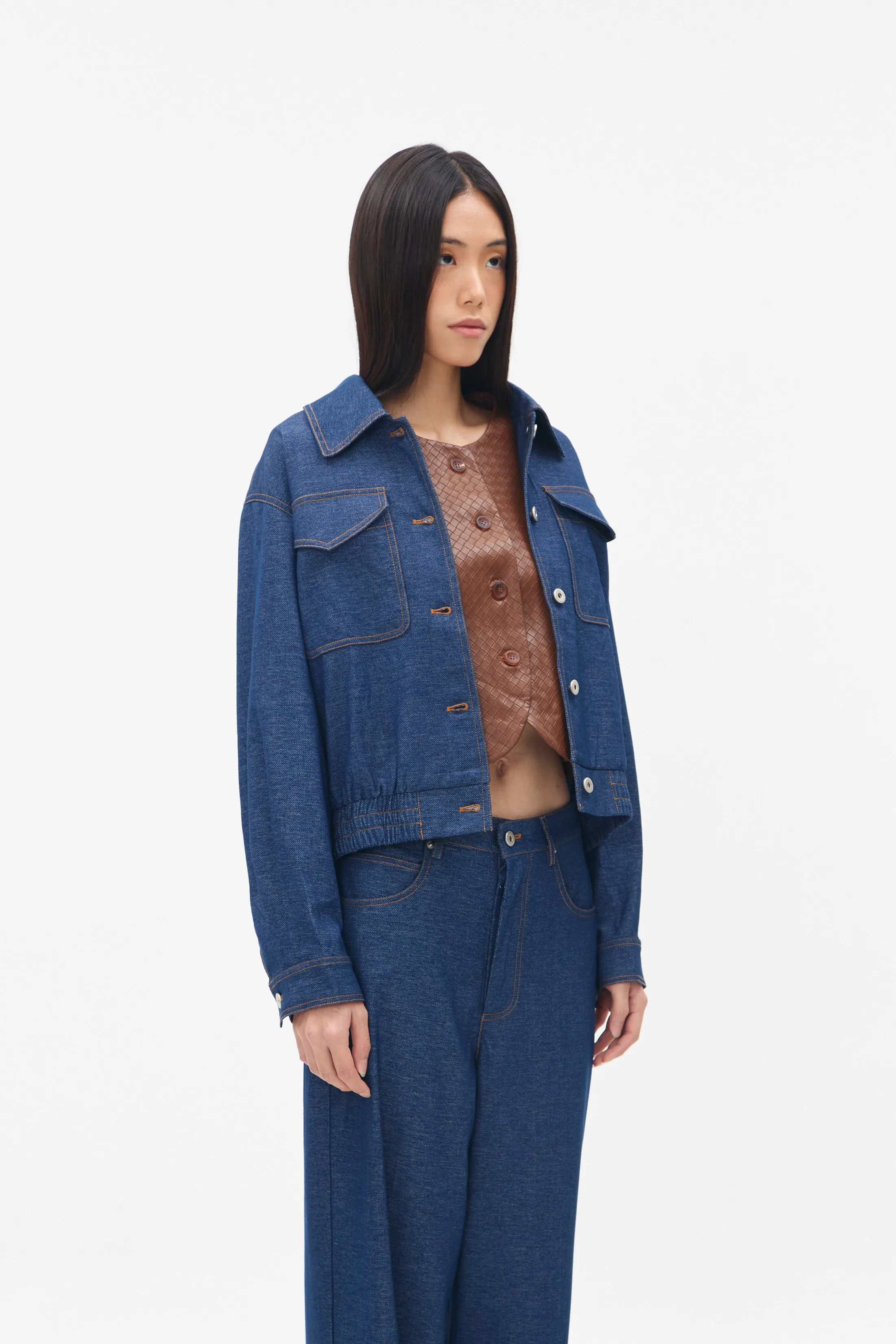 ALBA JACKET BLUE sold by Callie Cotton product image thumbnail 4