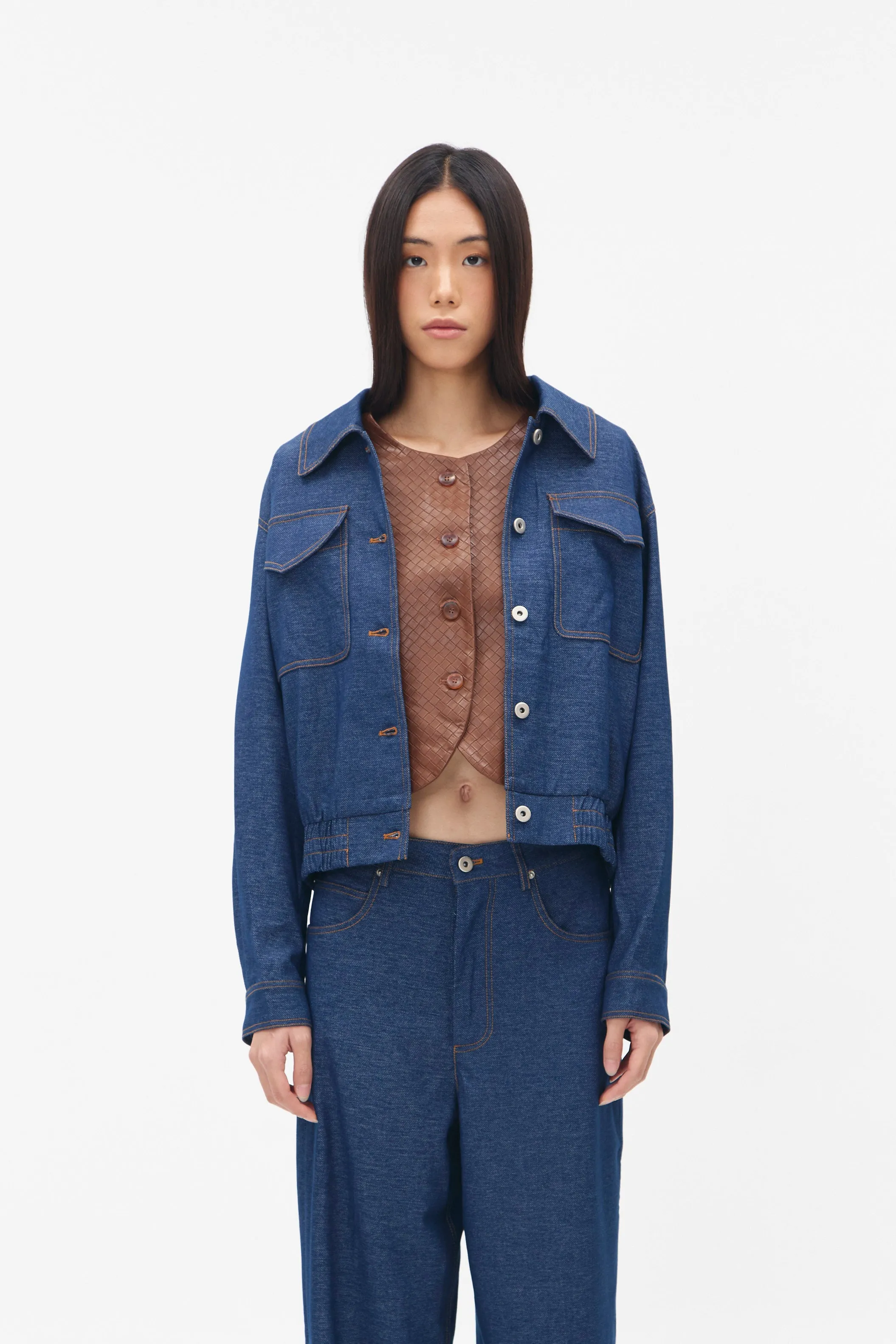 ALBA JACKET BLUE sold by Callie Cotton product image thumbnail 2