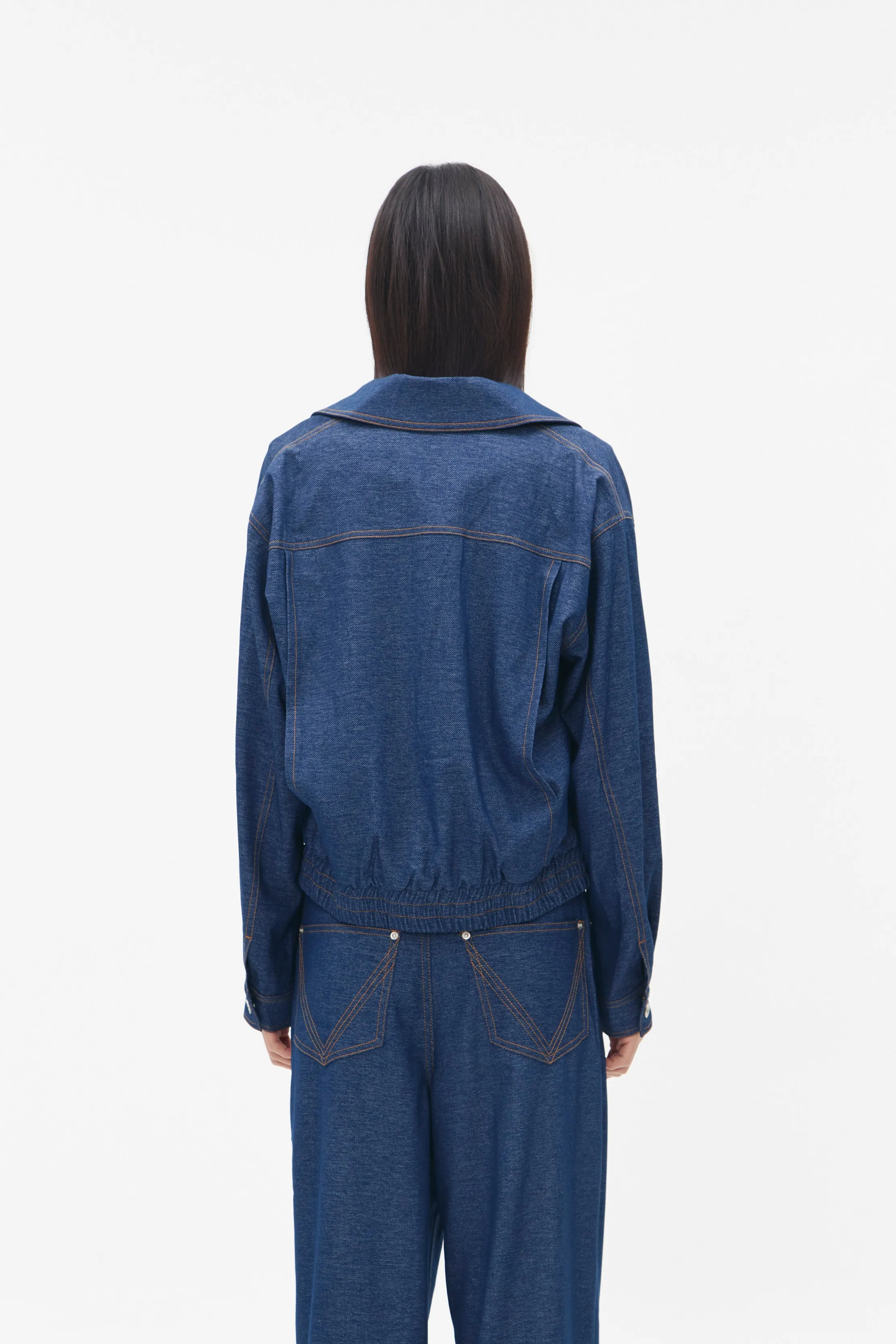 ALBA JACKET BLUE sold by Callie Cotton product image thumbnail 5