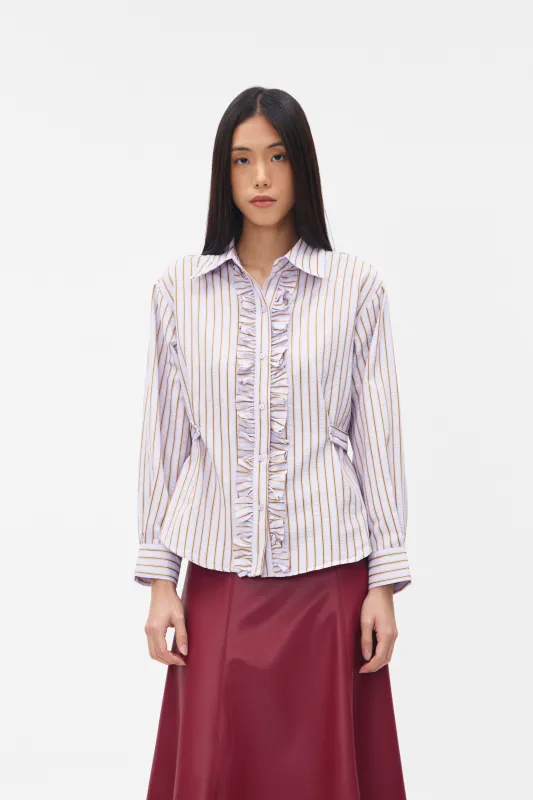 ARLEN SHIRT PURPLE sold by Callie Cotton