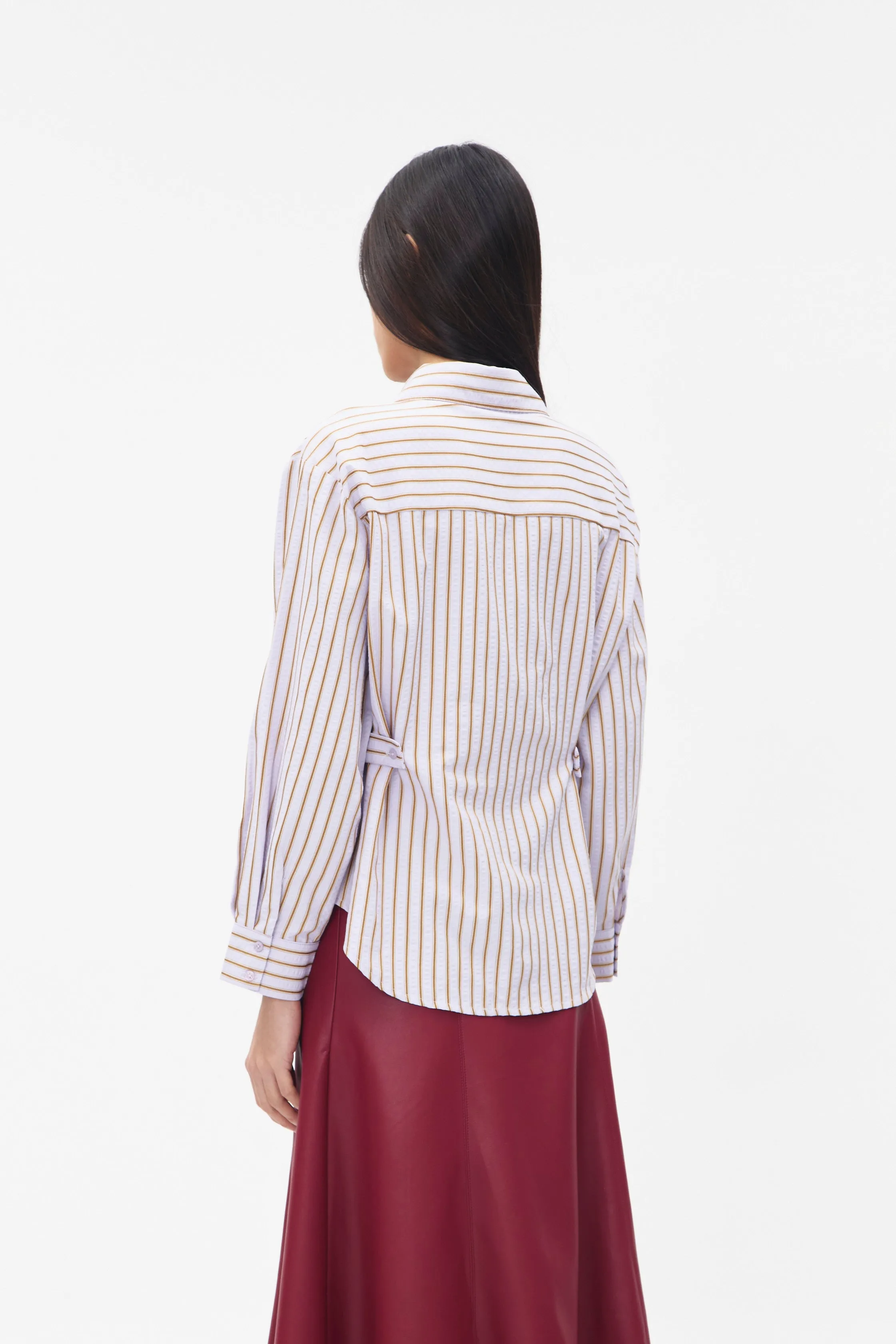 ARLEN SHIRT PURPLE sold by Callie Cotton product image thumbnail 4