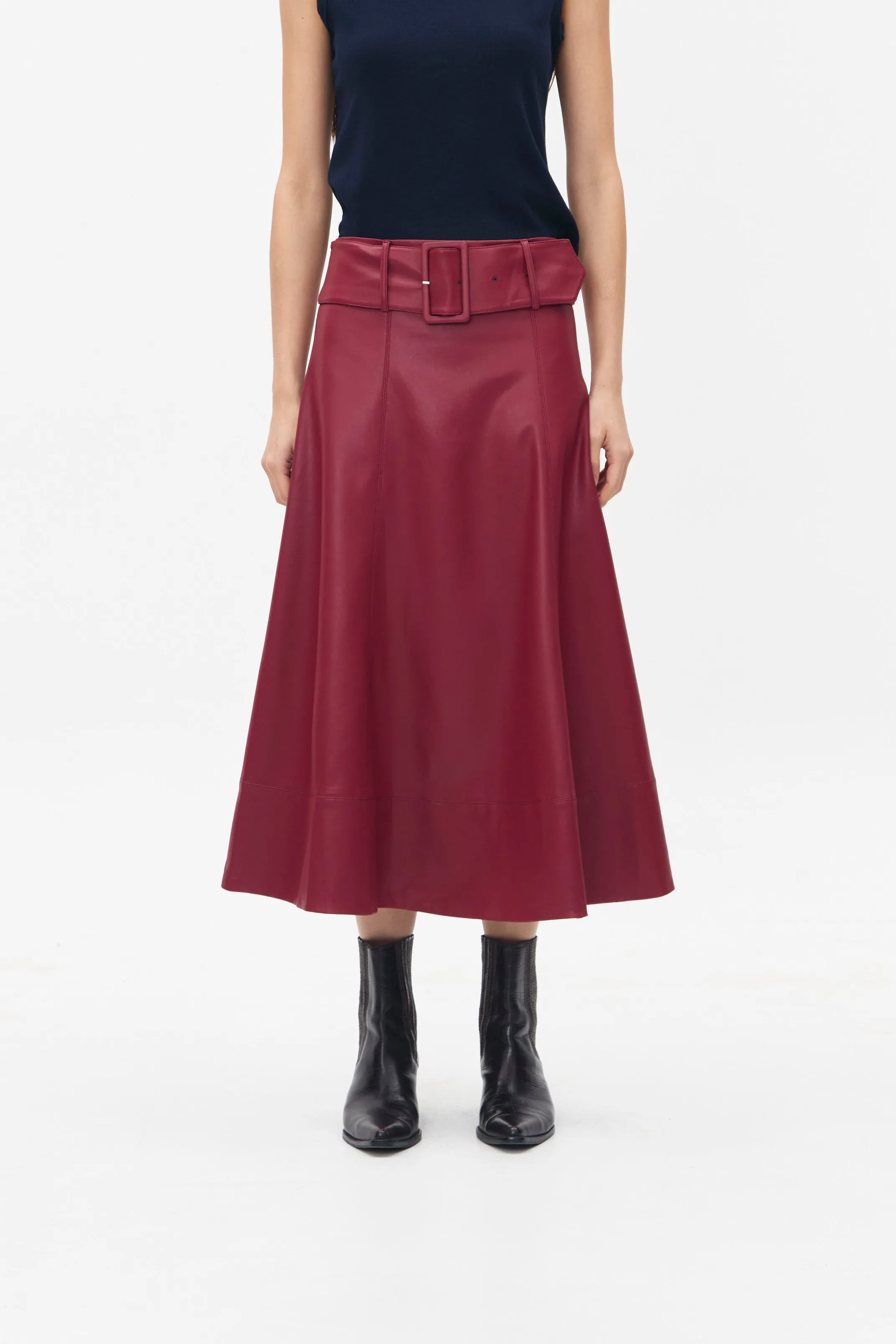 HORATIO SKIRT MAROON sold by Callie Cotton