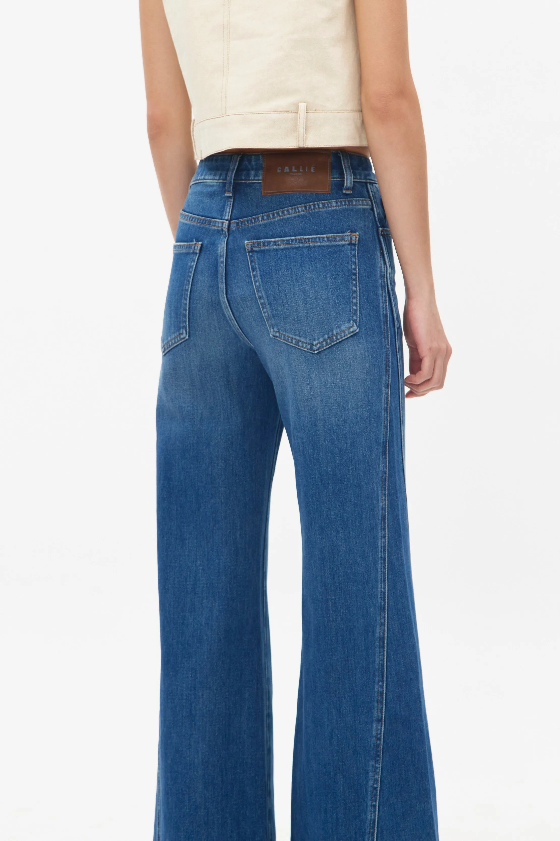 LOWELL JEANS BLUE sold by Callie Cotton product image thumbnail 5