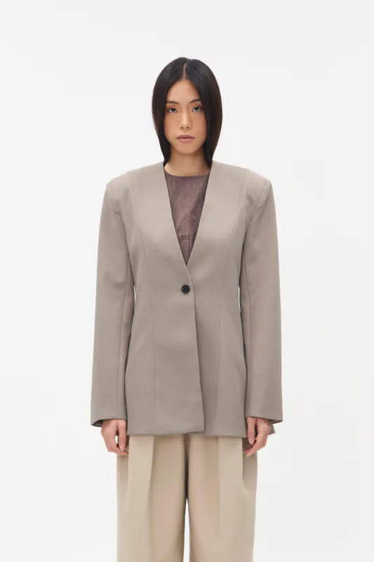 LUMIERE BLAZER GREY sold by Callie Cotton