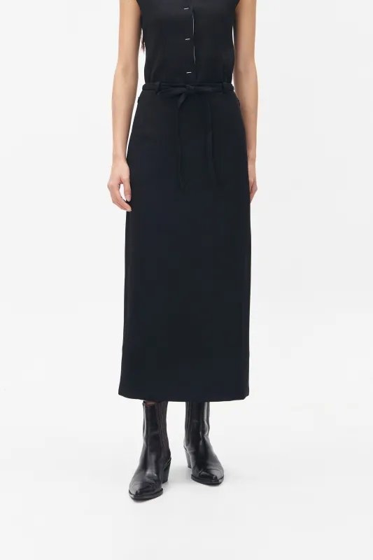 LUMIERE SKIRT BLACK made by Callie Cotton