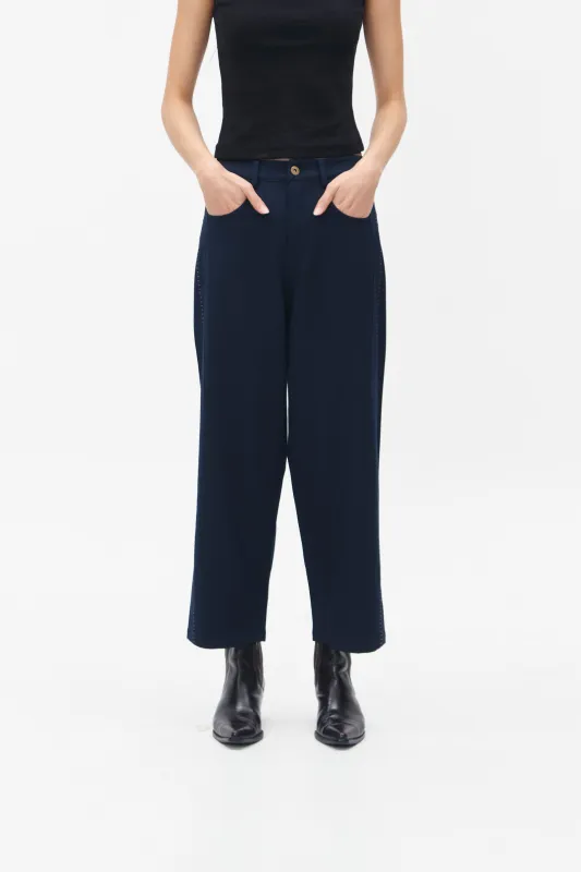 PERCIVAL PANTS BLACK made by Callie Cotton