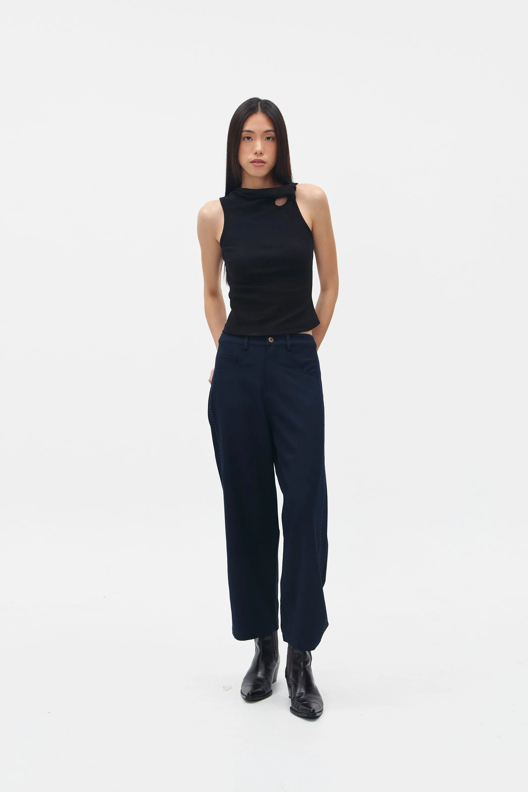 PERCIVAL PANTS BLACK sold by Callie Cotton product image thumbnail 4