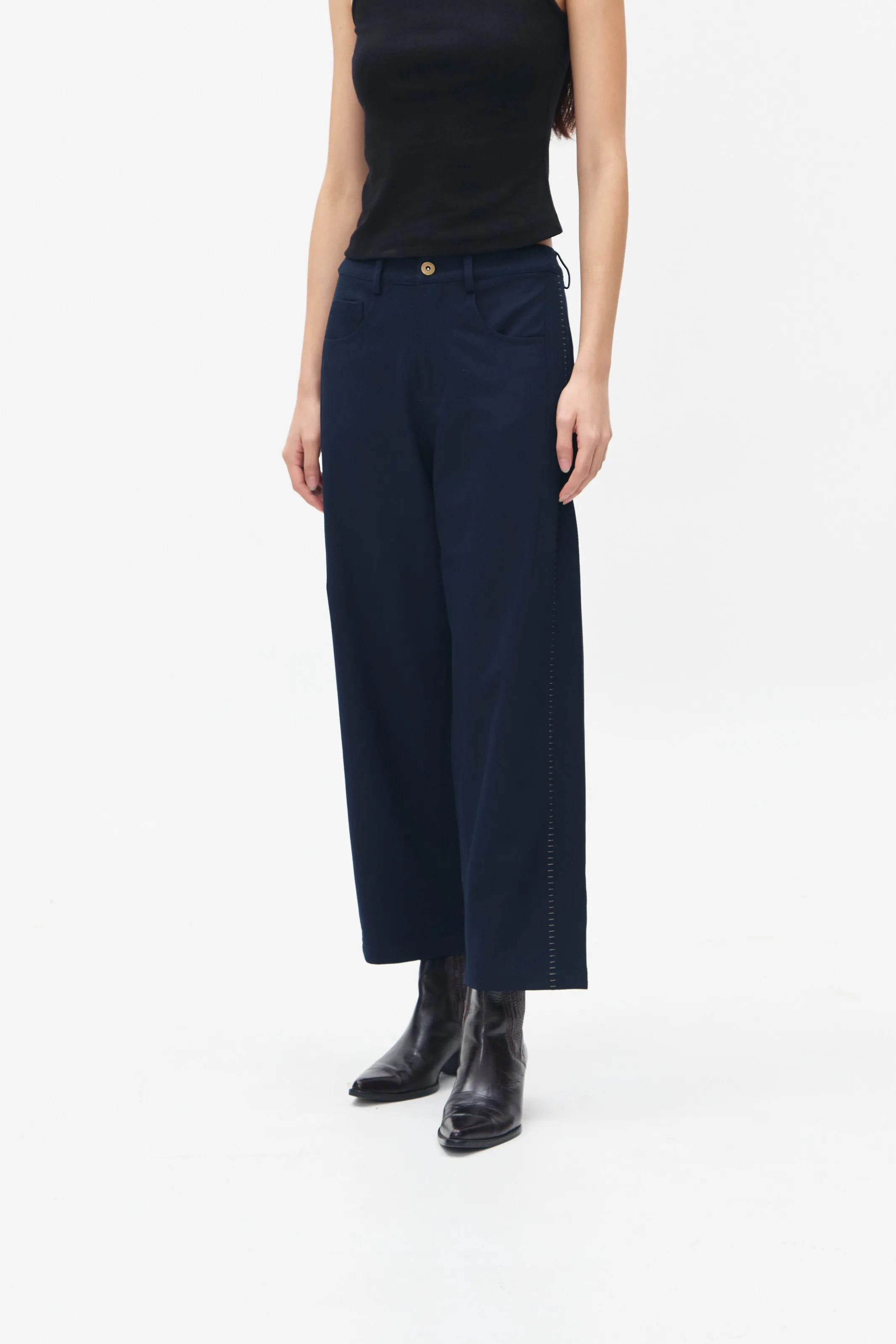 PERCIVAL PANTS BLACK sold by Callie Cotton product image thumbnail 3