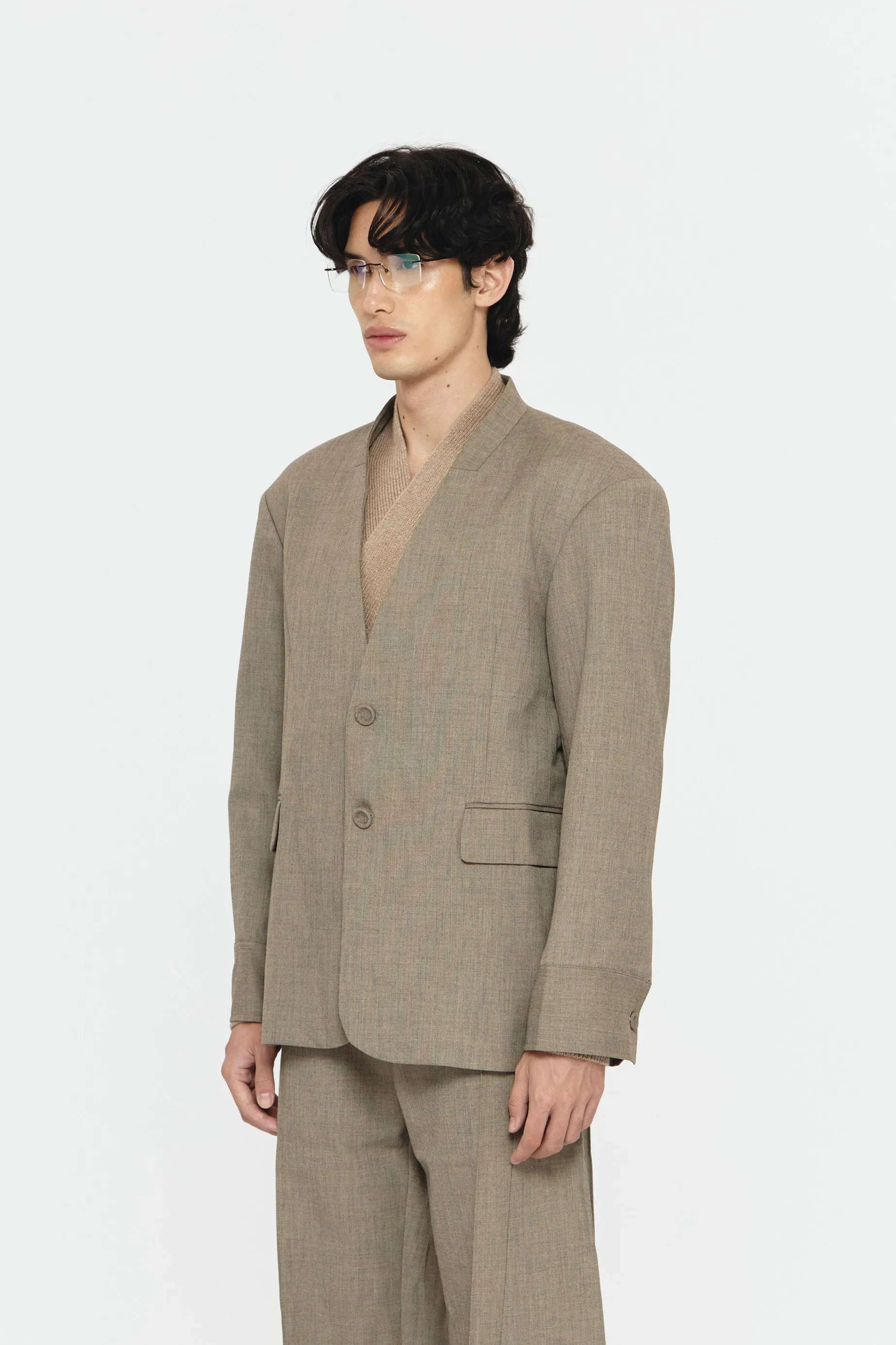 MONACO BLAZER GREY sold by Callie Cotton product image thumbnail 3