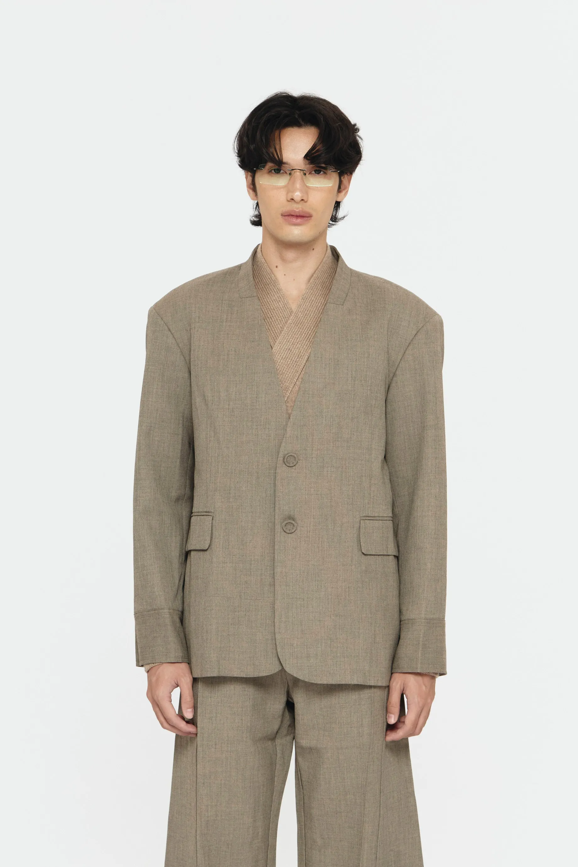 MONACO BLAZER GREY sold by Callie Cotton product image thumbnail 5