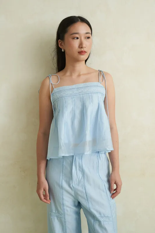 VOYAGE TOP BLUE sold by Callie Cotton