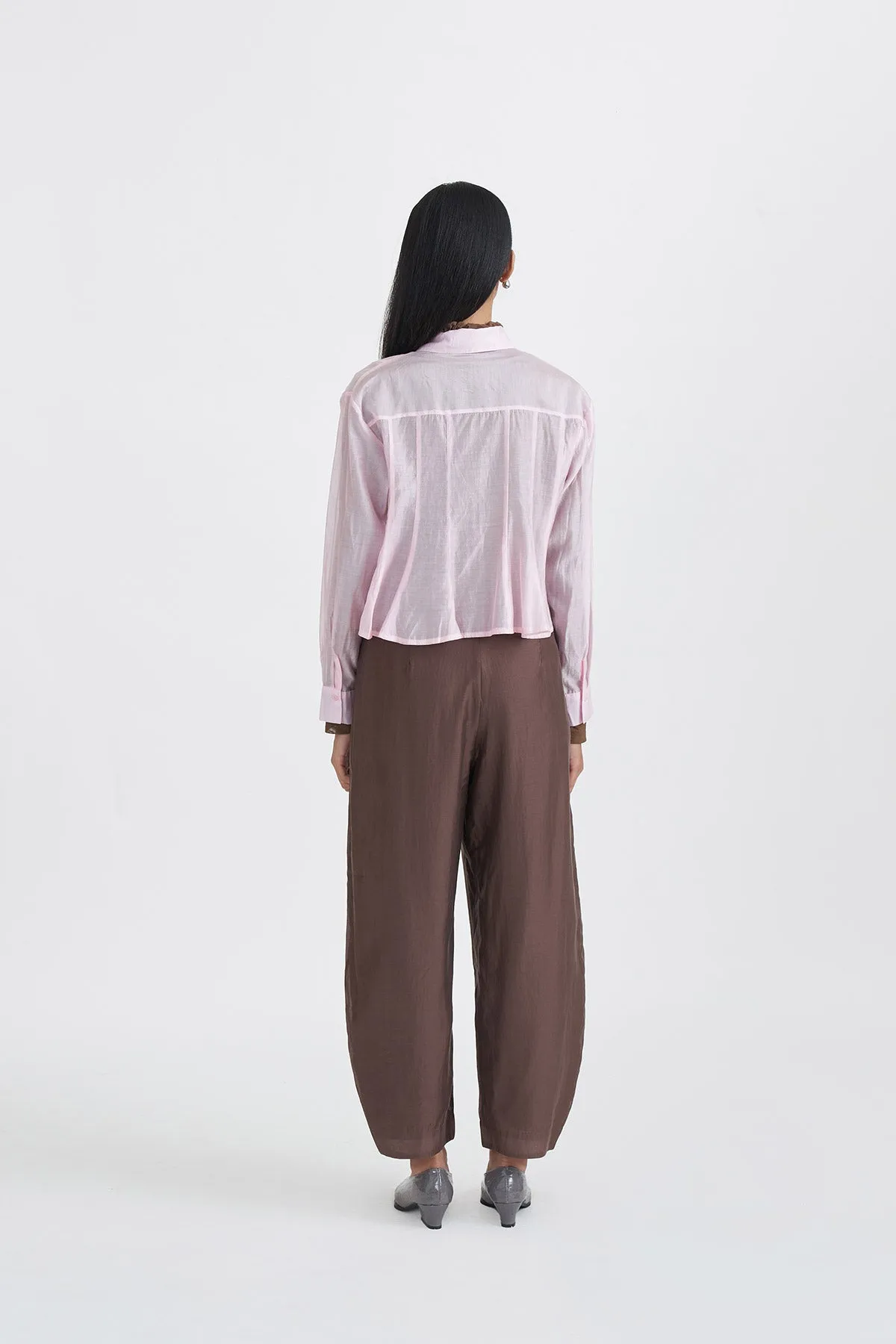 EVANESCE SHIRT PINK sold by Callie Cotton product image thumbnail 4