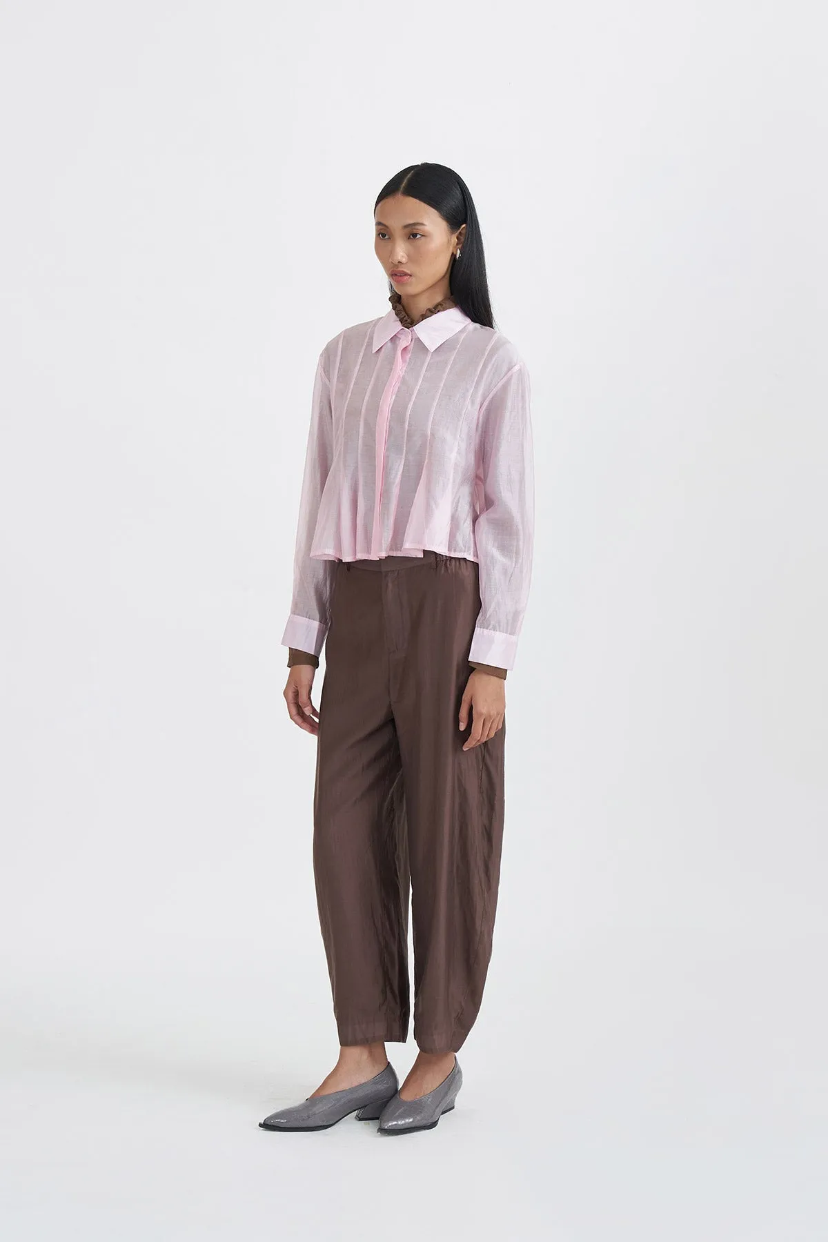 EVANESCE SHIRT PINK sold by Callie Cotton product image thumbnail 3