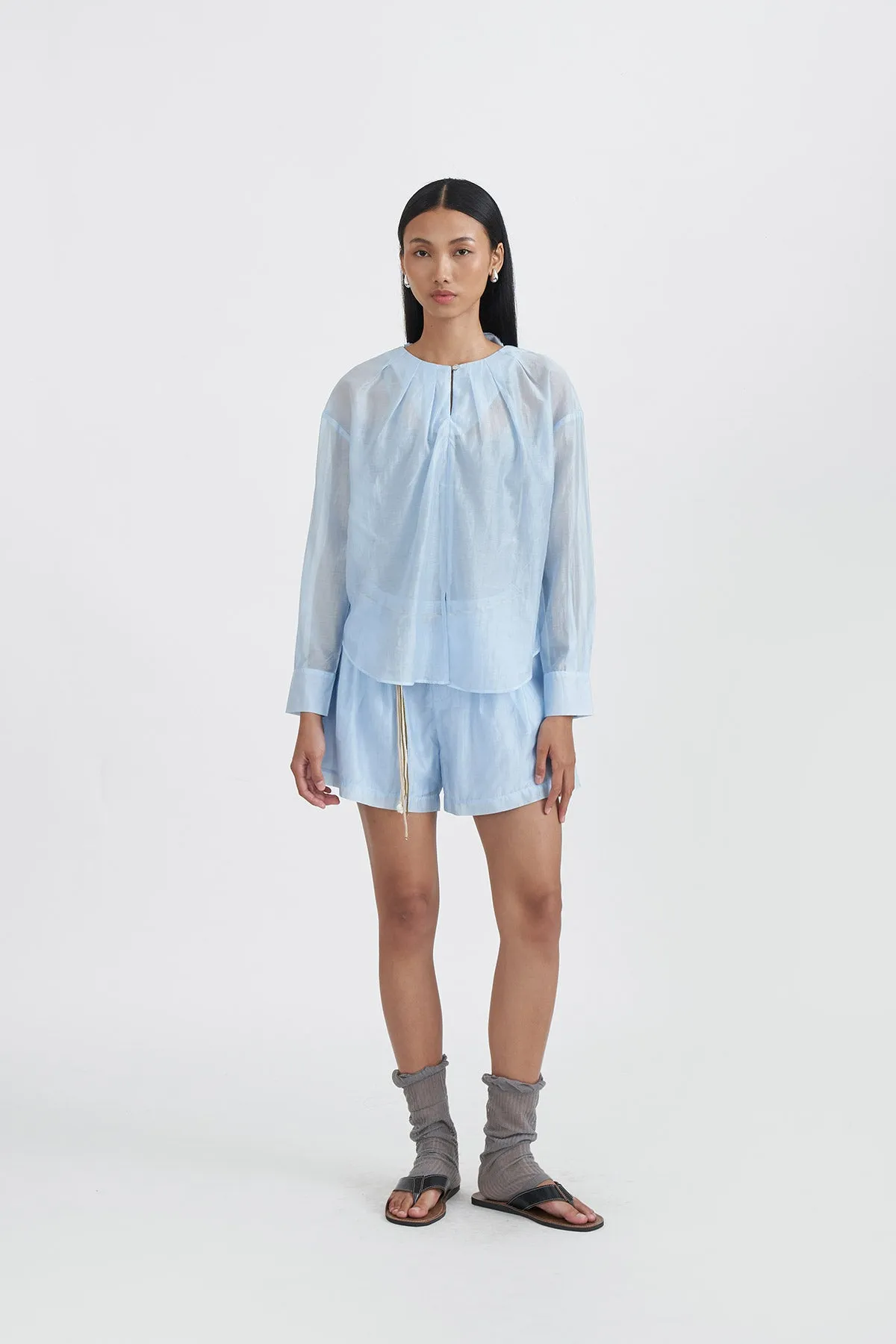 AURA PANTS BLUE sold by Callie Cotton