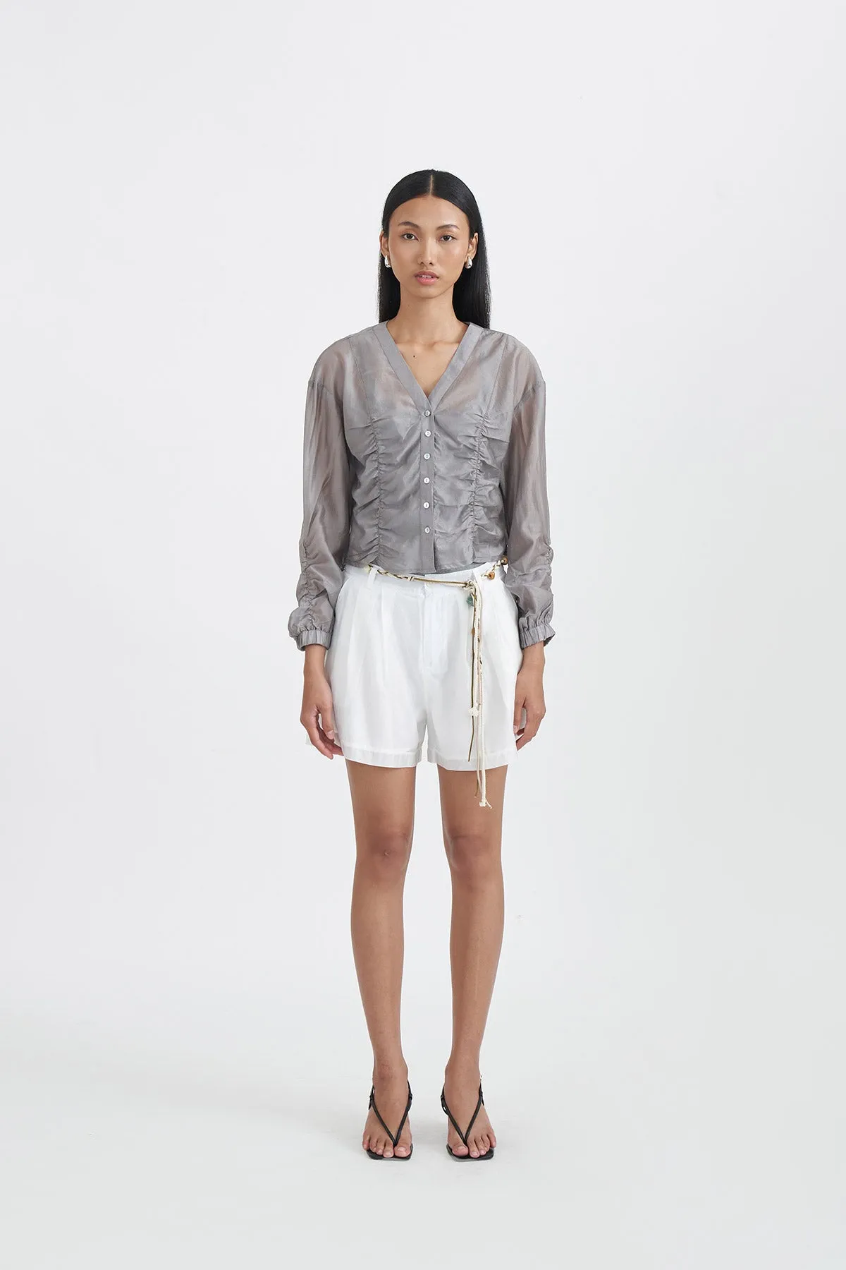 AURA PANTS WHITE sold by Callie Cotton product image thumbnail 2