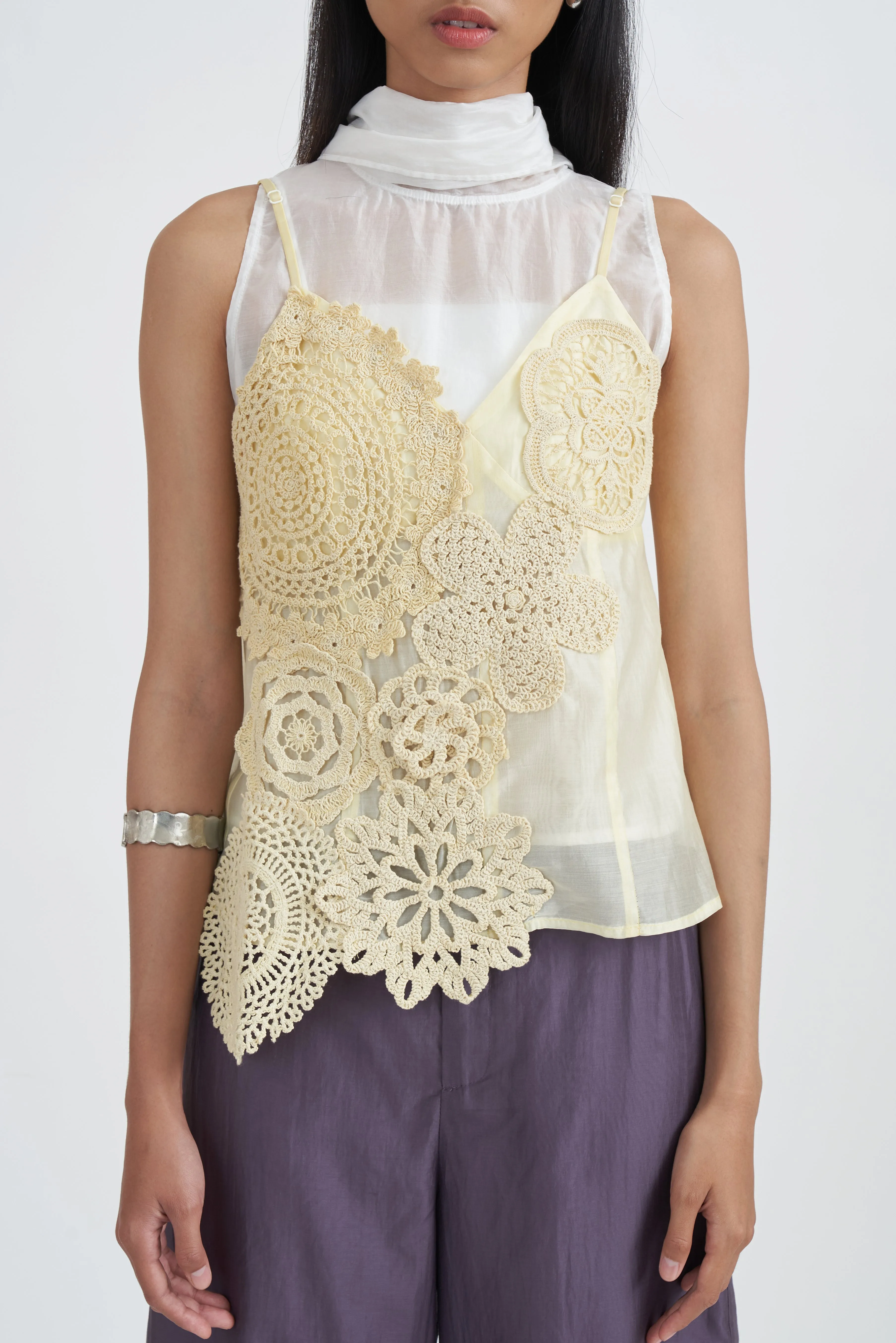 ROSETTE TOP YELLOW sold by Callie Cotton product image thumbnail 3
