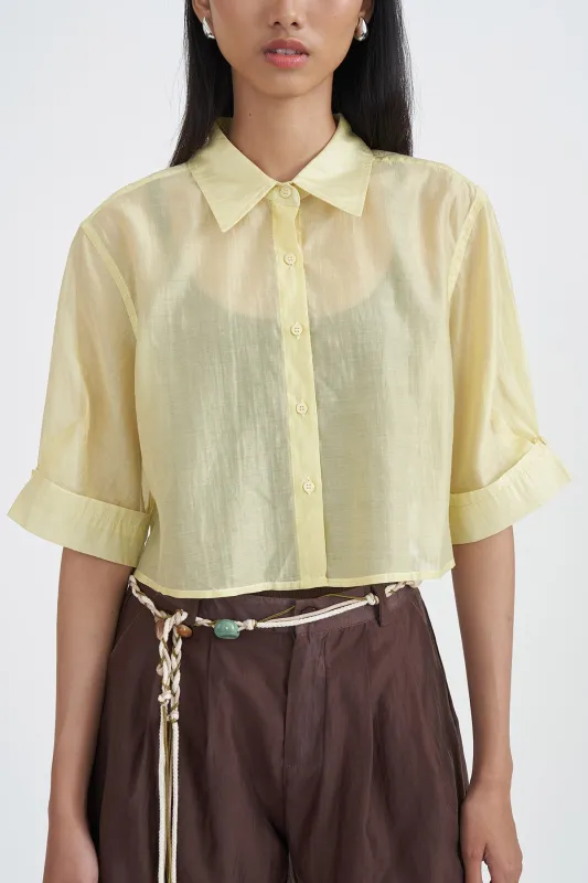 VESTIGE TOP YELLOW sold by Callie Cotton